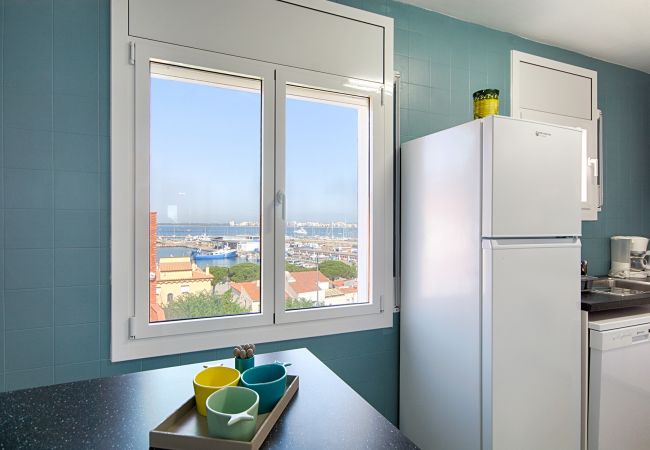 Apartment in Rosas / Roses - MERCE RODOREDA,PISO 2HA VISTA PUERTO 2HA PARKING TERRASSA Apartment in Rosas / Roses - MERCE RODOREDA,PISO 2HA VISTA PUERTO 2HA PARKING TERRASSA