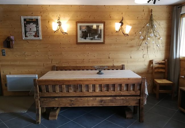 Apartamento en Laveissière - CHALET DUPLEX 3 CH PIED DE PISTE , CENTRE STATION, PARKING , WIFI  Apartamento en Laveissière - CHALET DUPLEX 3 CH PIED DE PISTE , CENTRE STATION, PARKING , WIFI