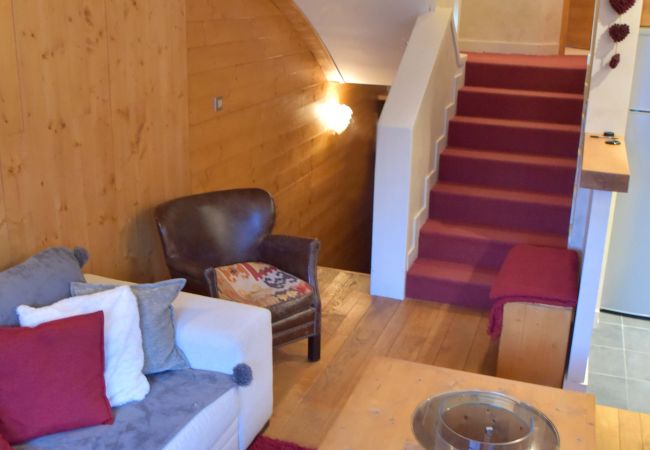 Apartamento en Val-d´Isère - L'ALBARON 3CH,WIFI,PARKING, 100 m PISTES