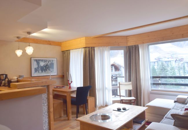 Apartamento en Val-d´Isère - L'ALBARON 3CH,WIFI,PARKING, 100 m PISTES