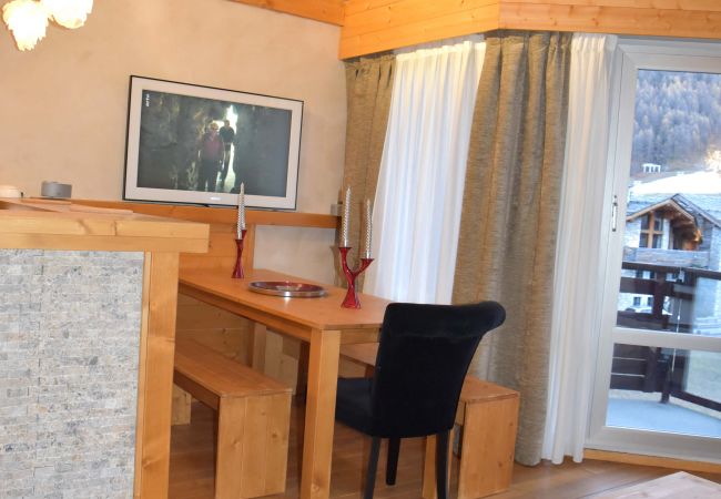 Apartamento en Val-d´Isère - L'ALBARON 3CH,WIFI,PARKING, 100 m PISTES