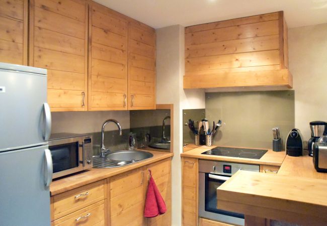 Apartamento en Val-d´Isère - L'ALBARON 3CH,WIFI,PARKING, 100 m PISTES