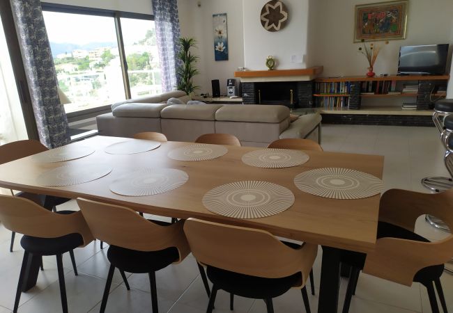 Villa à Rosas / Roses - LA CASUCA TRES BELLE VILLA CASUCA 4ch,magnifique vue mer,PISCINE,WIFI,PARKING Villa à Rosas / Roses - LA CASUCA TRES BELLE VILLA CASUCA 4ch,magnifique vue mer,PISCINE,WIFI,PARKING