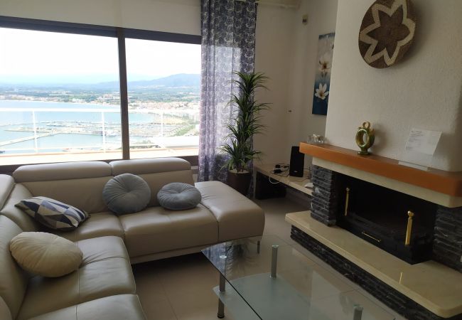Villa à Rosas / Roses - LA CASUCA TRES BELLE VILLA CASUCA 4ch,magnifique vue mer,PISCINE,WIFI,PARKING Villa à Rosas / Roses - LA CASUCA TRES BELLE VILLA CASUCA 4ch,magnifique vue mer,PISCINE,WIFI,PARKING