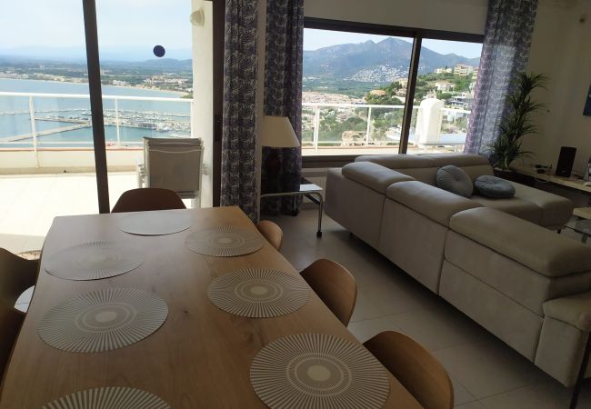 Villa à Rosas / Roses - LA CASUCA TRES BELLE VILLA CASUCA 4ch,magnifique vue mer,PISCINE,WIFI,PARKING Villa à Rosas / Roses - LA CASUCA TRES BELLE VILLA CASUCA 4ch,magnifique vue mer,PISCINE,WIFI,PARKING